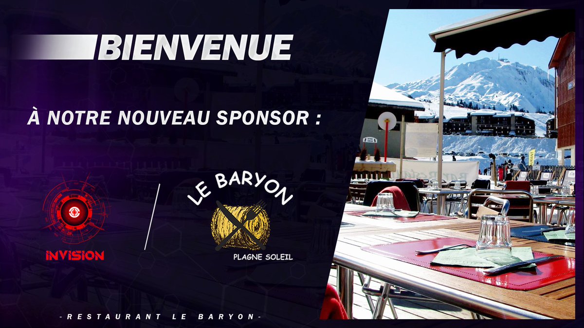 💥 ANNONCE 💥

Nous sommes fiers de vous annoncer un nouveau sponsor parmi nous.

Il s'agit de " LE BARYON".

Voici leur réseau.

facebook.com/Le-Baryon-2377…

Merci pour votre confiance et <a href="/Tibios4/">Tibios.8</a> pour son travail dans le marketing au sein de la structure.