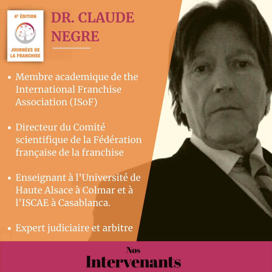 Bonjour à tous ! 

Voici les profils des différents intervenants qui seront présents lors de la #journéedelafranchise le 22 MARS de 14h à 17h pour alimenter le débat tout au long de cet évènement. 

#tourisme #journéesdelafranchise #franchise