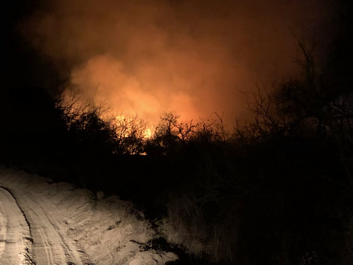 AllHazardsTFS's tweet photo. Final Update: the #ButterflyFire in Brooks County is 387 acres and 100% contained. Increase in acreage due to more accurate mapping. #txfire https://t.co/Gd5i3IaCkB