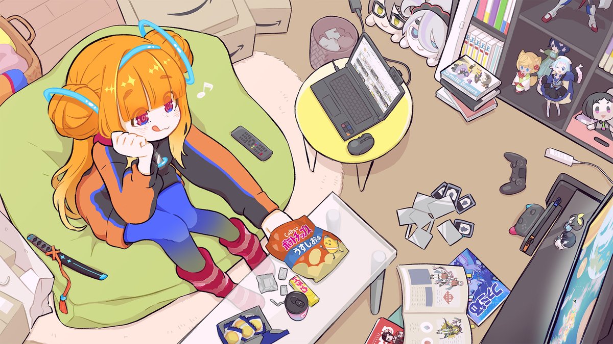 一束 イラスト Live2d 1 Tuka Twitter
