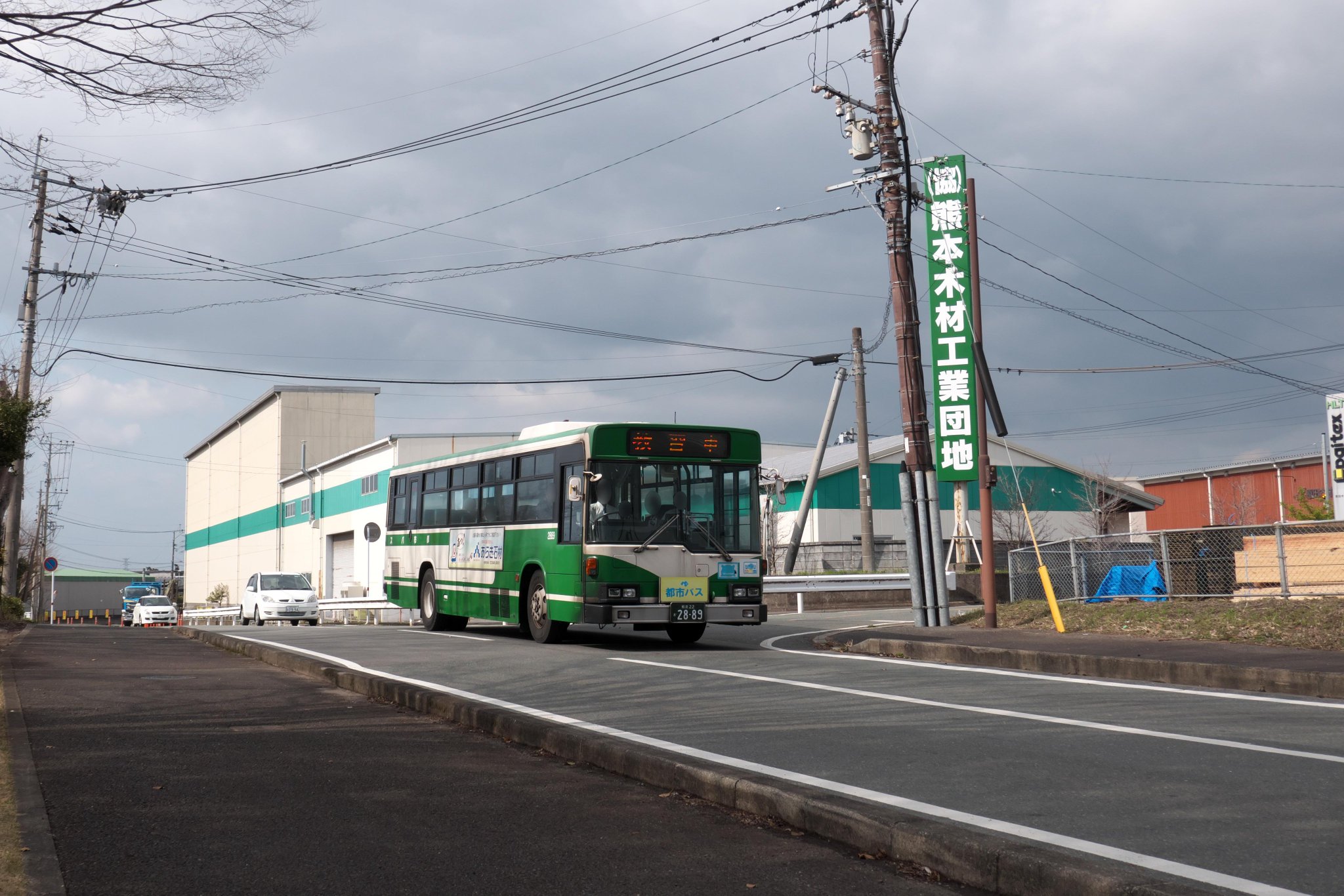 R Tsubame V Twitter 4月からg1 5系統は都市バスの運行となるため 今日は路線教習として都市バスの車両が稼働していました 撮影地 免許センター パークドーム熊本前間 撮影日 21年3月13日 Rtsubame Photo