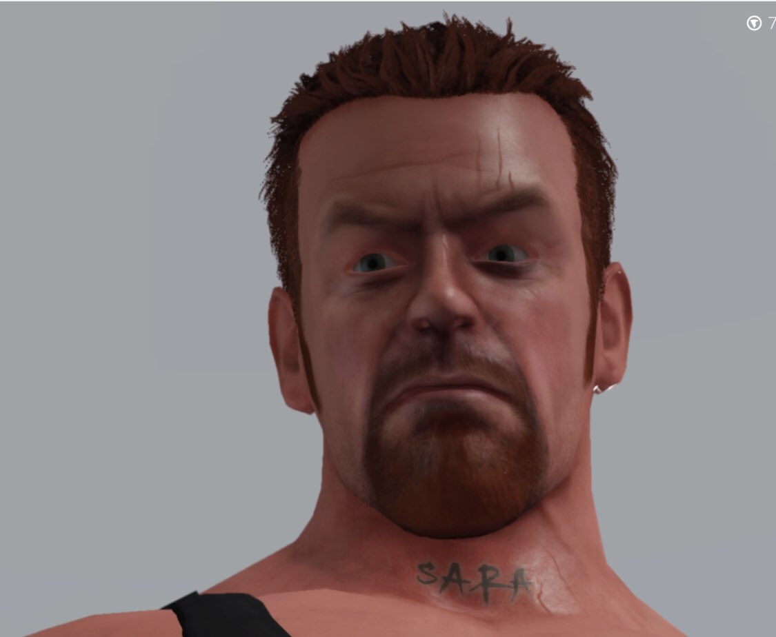 JKnife313's tweet photo. In-game close-ups of the new version.
#wwe2k19
#wwe2k20
#caws
#undertaker
#bigevilreddevil
#americanbadass
#wwfattitude
#ruthlessaggression
#wwegames https://t.co/RfxcJEbsFZ