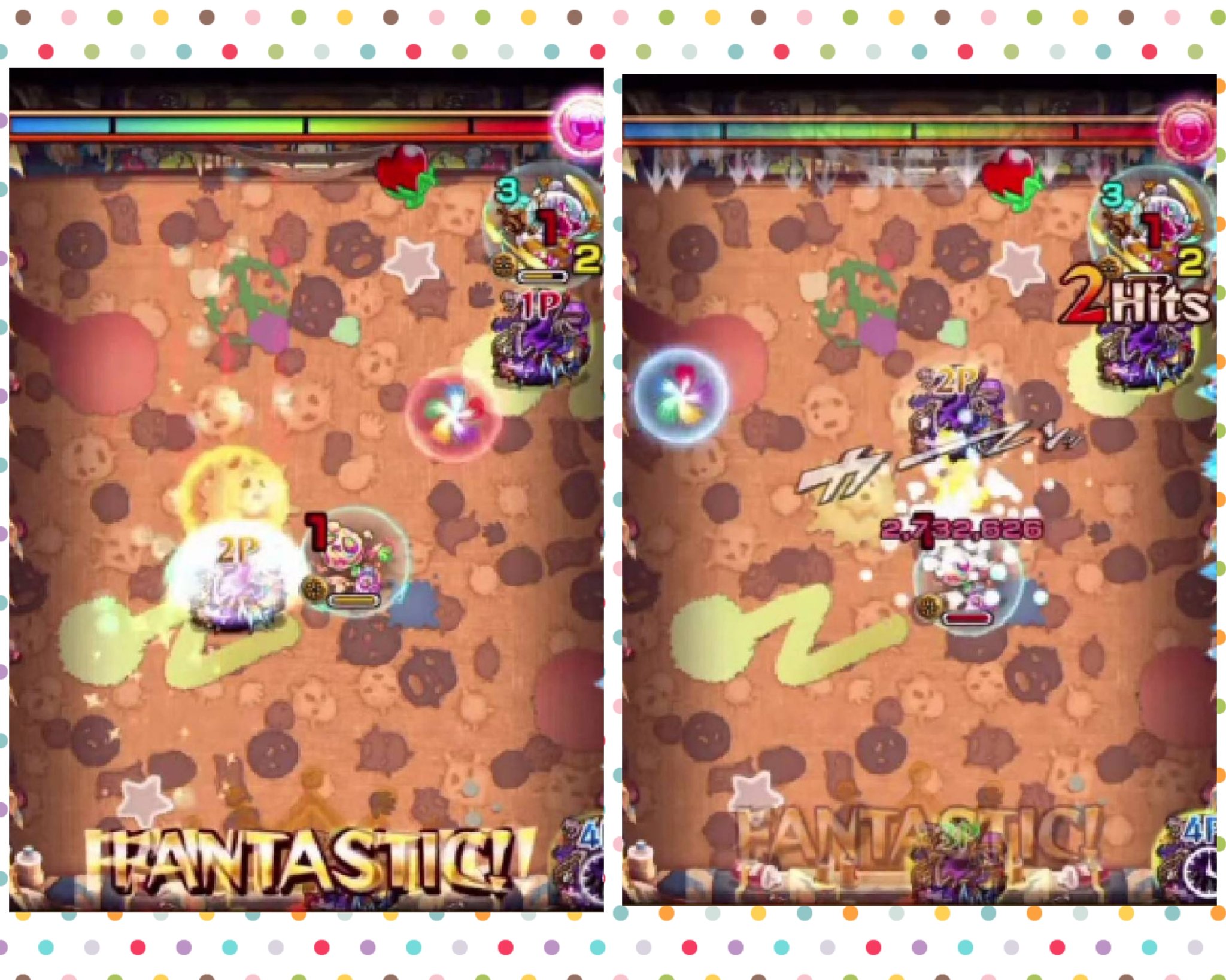 ちょこ イグノーのエレメントエリアの範囲が変動する条件判明しました パワー型だけ広くなる です 恐らく1 25倍くらい広くなってます 又 移動距離によってエレメントショットは色が赤 青 緑 黄 紫と変わるのも分かりましたがこれは範囲とは関係なく