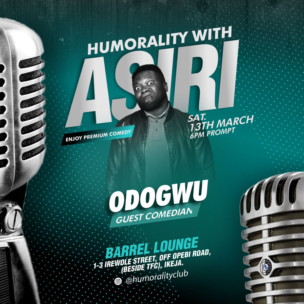 Humoralityclub's tweet photo. Join us tonight for a super comedy experience.
Humorality with @Asiricomedy #HumoralitywithAsiri https://t.co/UBBppyQSfi
