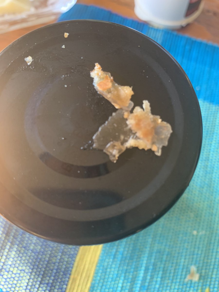 adityadmenon's tweet photo. @ShopRiteStores Hi i was surprised to see bits of plastic in your bottled marmalade that I bought from East Windsor last week.  I may have ingested some of it.  I’m enclosing details of the bottle so you can check what stock may be contaminated. https://t.co/Zdliqe3ZYU