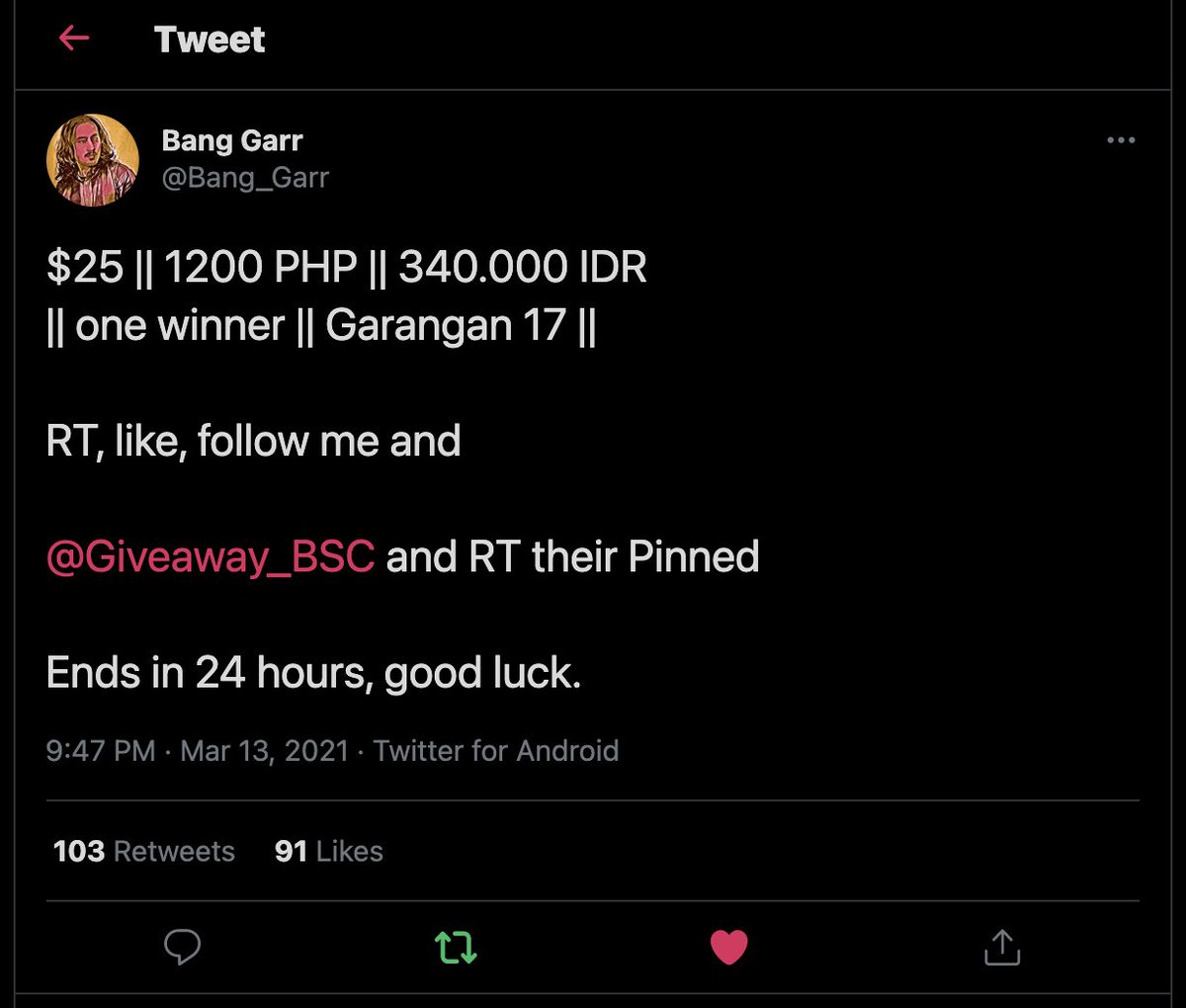 KimjiLuna's tweet photo. @Bang_Garr @Giveaway_BSC https://t.co/KyUJbh1Cb2