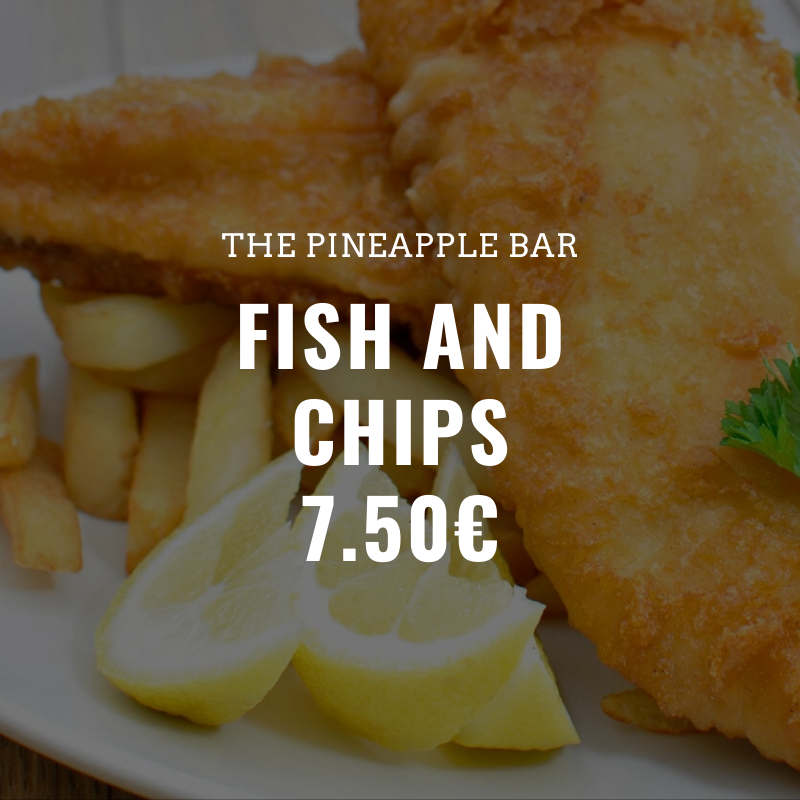 OasisParks's tweet photo. #fishandchips all day today at The Pineapple bar on Albir Oasis Park near Benidorm

#FishFriday https://t.co/xS3JUufPxH