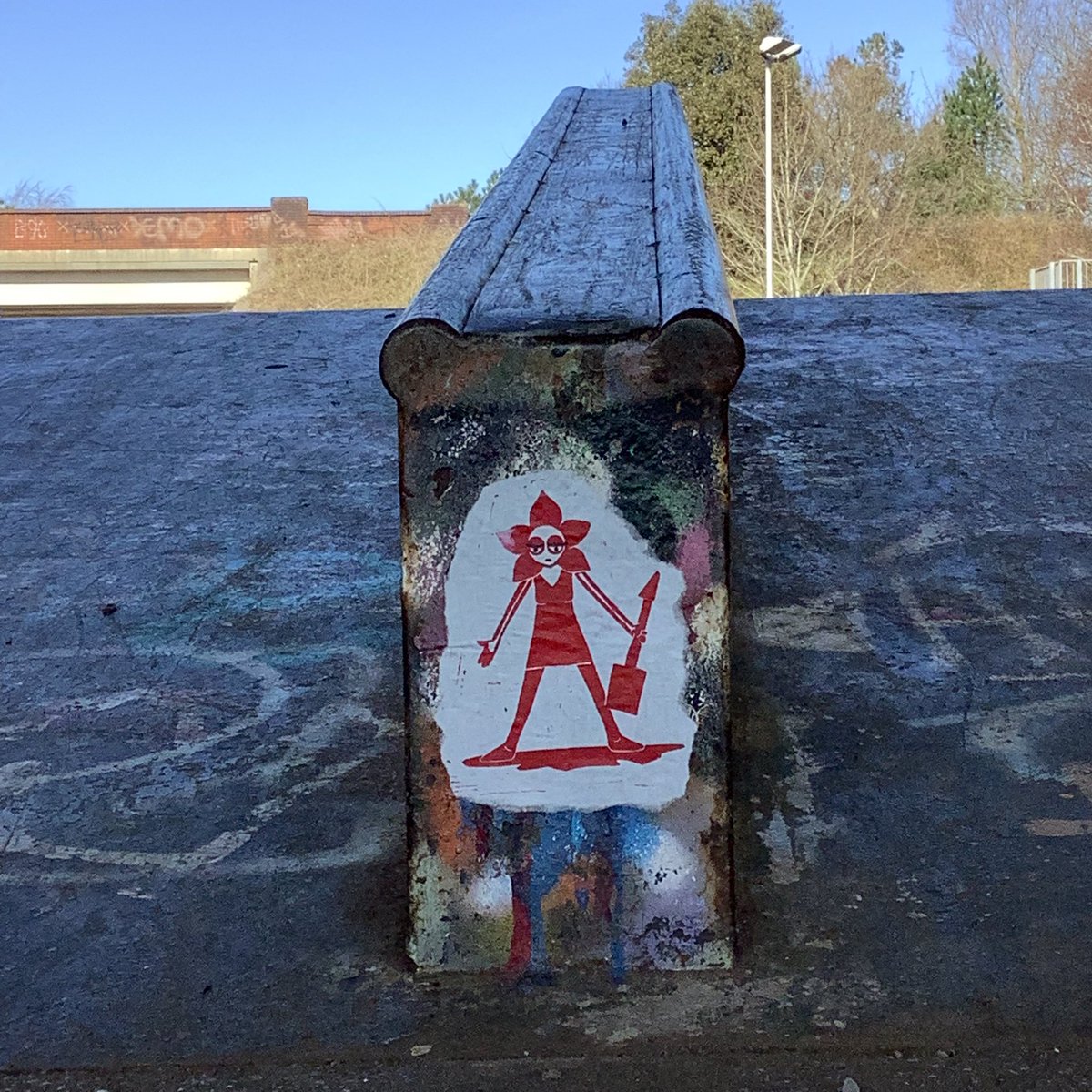 Rollingfool1's tweet image. Daisy Riot Star of my Street Art Animation #graffhoppers