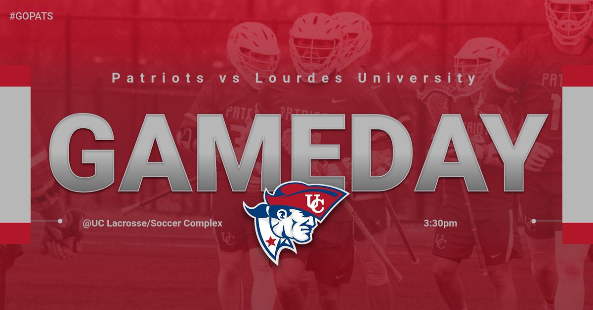 We have another Saturday home game lined up for you all to watch! Come support your team at 3:30pm while they take on Lourdes University! #GoPats
