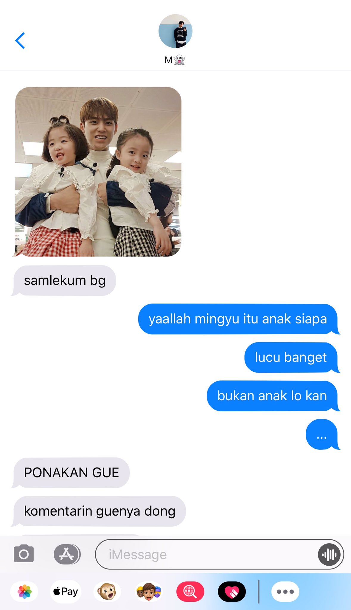 nope not yet on Twitter "795. anak siapa…