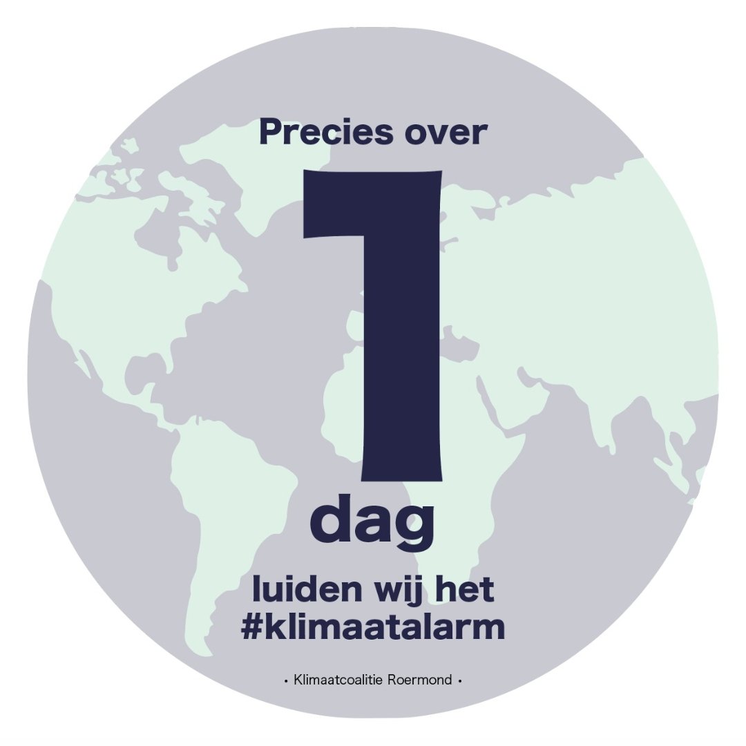 KlimaatalarmRM's tweet image. Nog 1 dag totdat we door heel Nederland het #klimaatalarm slaan! 
•
Doe jij ook mee voor een eerlijk en daadkrachtig klimaatbeleid? Laat van je horen op 14 maart!
•
Meld je nu aan via klimaatmars2021.nl
#kiesklimaat