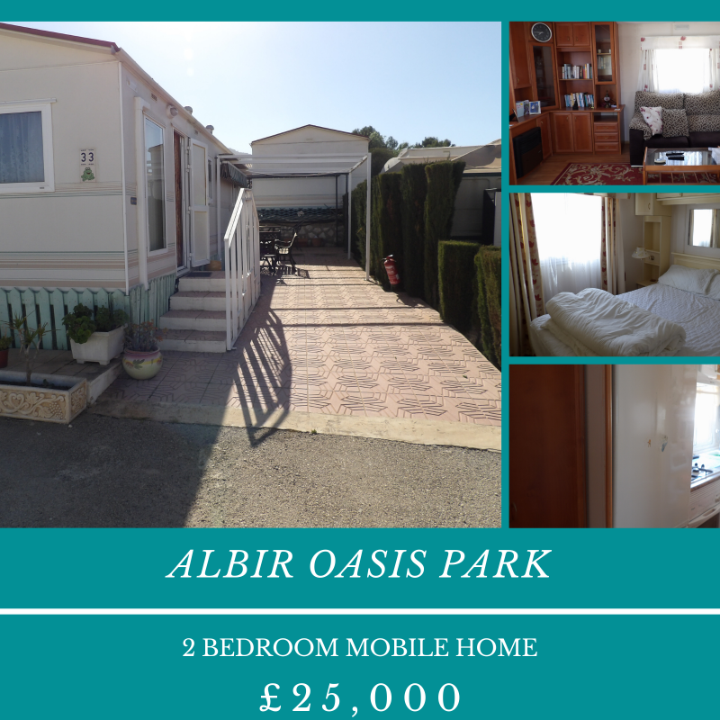 OasisParks's tweet photo. Lovely two bedroom mobile home on Albir Oasis Park near Benidorm 

#mobilehome #benidorm