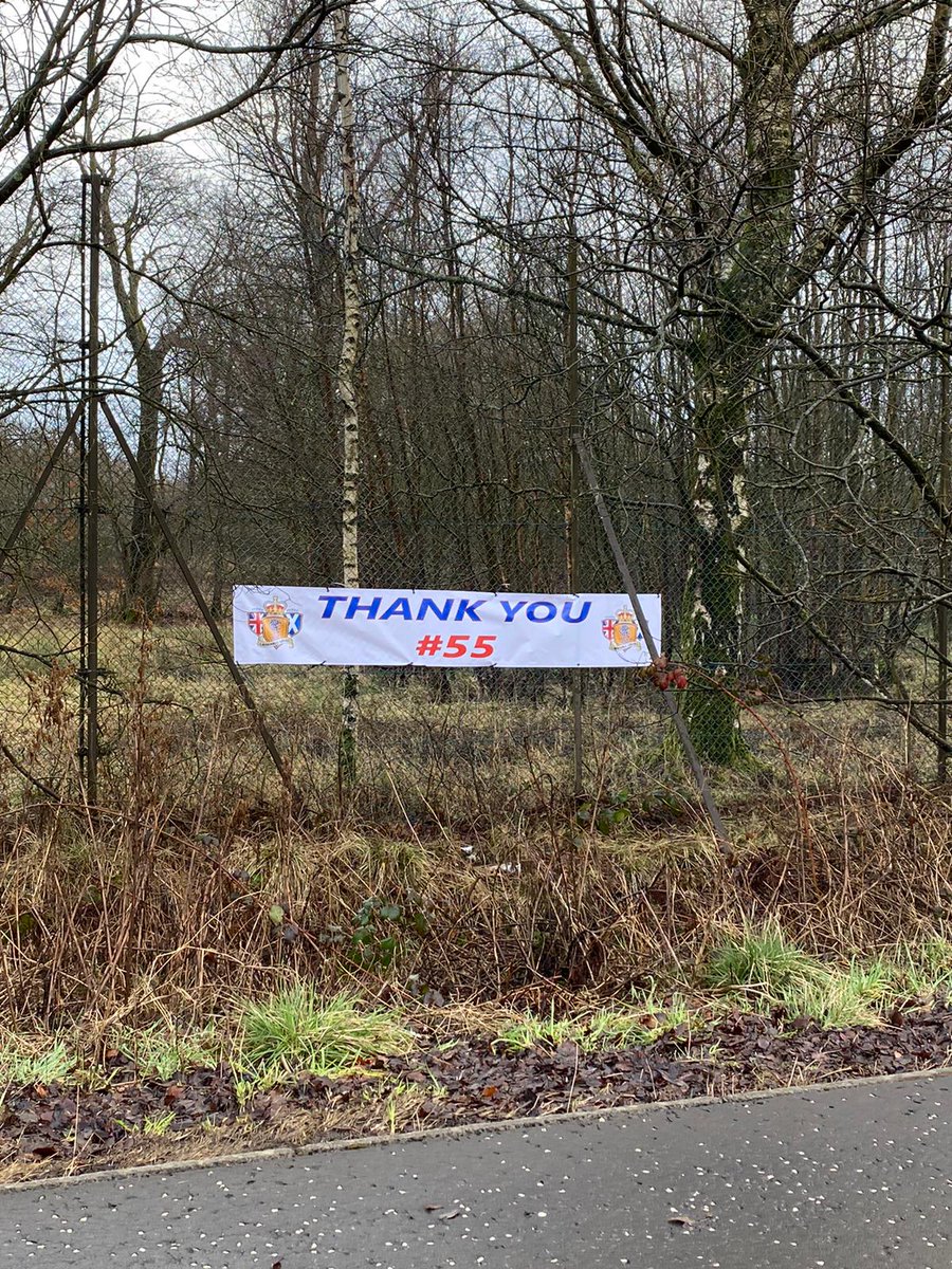 LarkyLoyal1978's tweet image. Our small thank you to @RangersFC staff and players, you brought it home #55