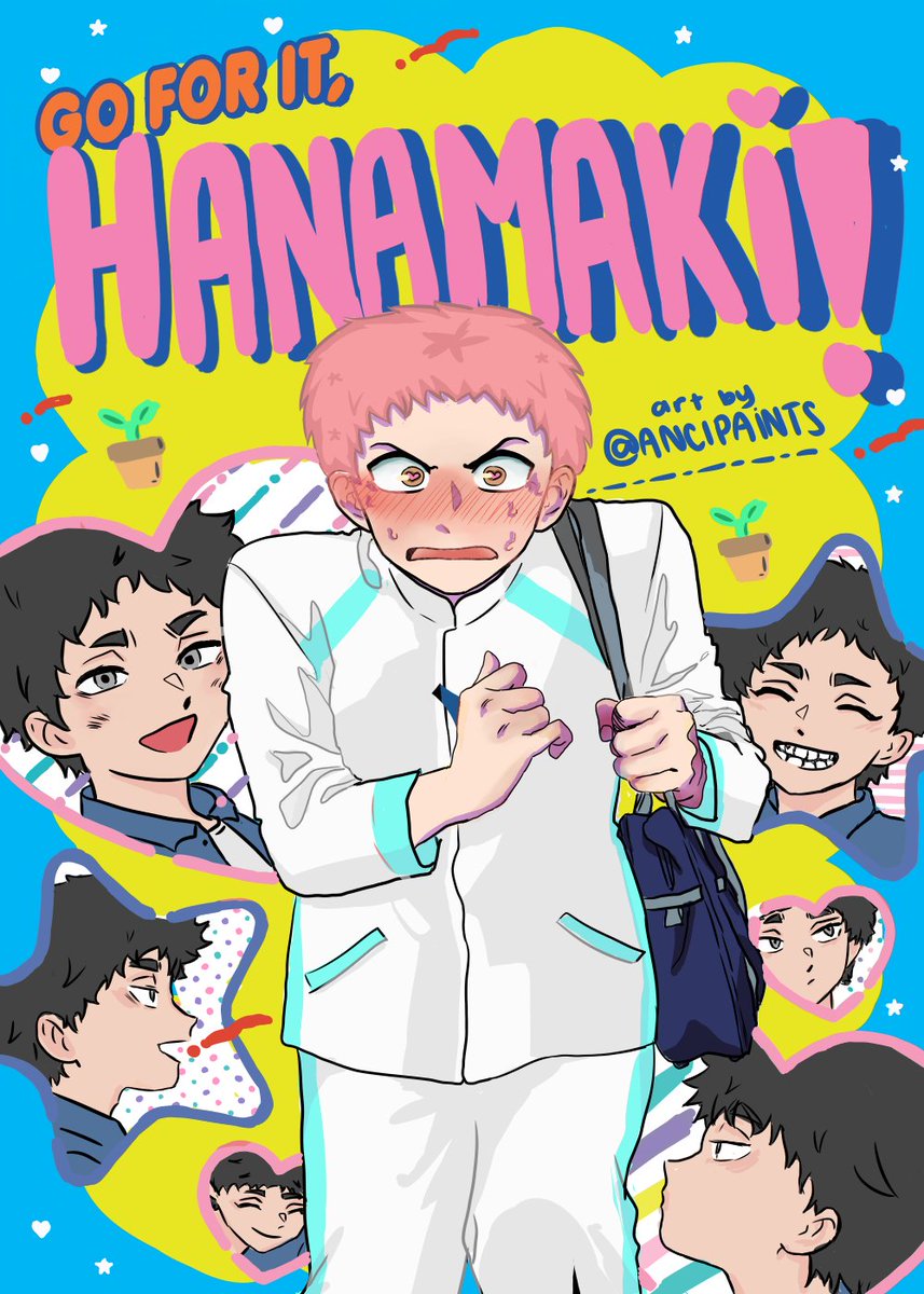 boncine_'s tweet photo. go for it , hanamaki !! 

#haikyuu #matsuhana #aobajohsai https://t.co/Nr1yndgP3N