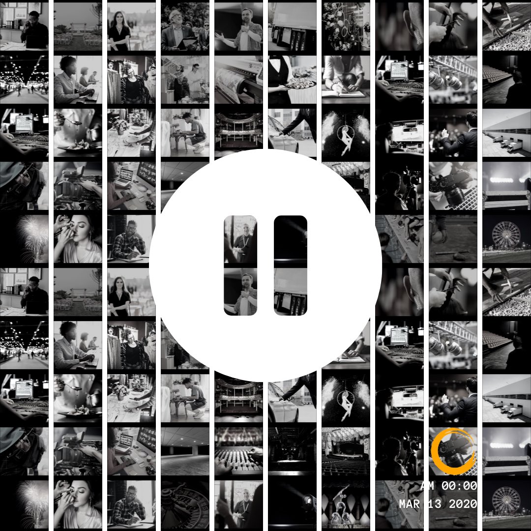 Before COVID-19, the live events industry employed 12 million people. Today, nearly 80% of 
us are unemployed. Our industry's businesses are urgently in need of relief. Our lives remain 
PAUSED LiveEventsCoalition #ExtendSVOG #SaveLiveEvents #COVIDRelief #PAUSED 
#chicago