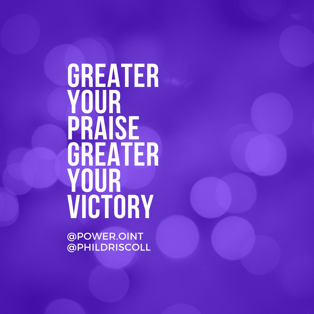 OintPower's tweet photo. #greater your #praise greater your #victory! #celebrate before seeing the #results. Give #honor to Who the Honor. #praising #worship #interview @PhilDriscollMHM https://t.co/QcijYD7X9P #mustsee #blessings #poweroint @OintPower https://t.co/3SeTrQlI0v