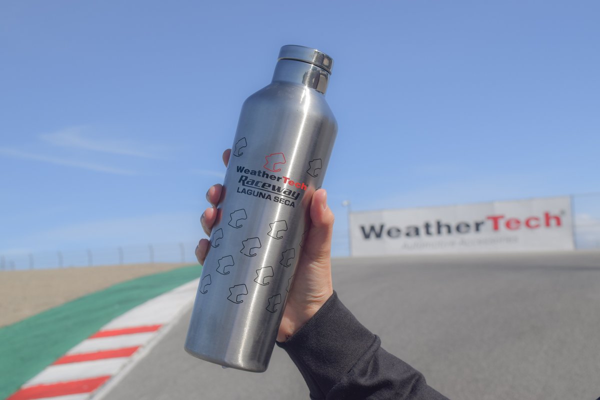WeatherTechRcwy's tweet photo. One of the most important things you can do for yourself is stay hydrated. Keep up your water with our 20.9 oz double walled steel thermal bottle.
Shop now!
https://t.co/BuyOohlaIf
#storesaturday #hydrateordiedrate #weathertech #lagunaseca #weathertechraceway https://t.co/MQgE1oFskI