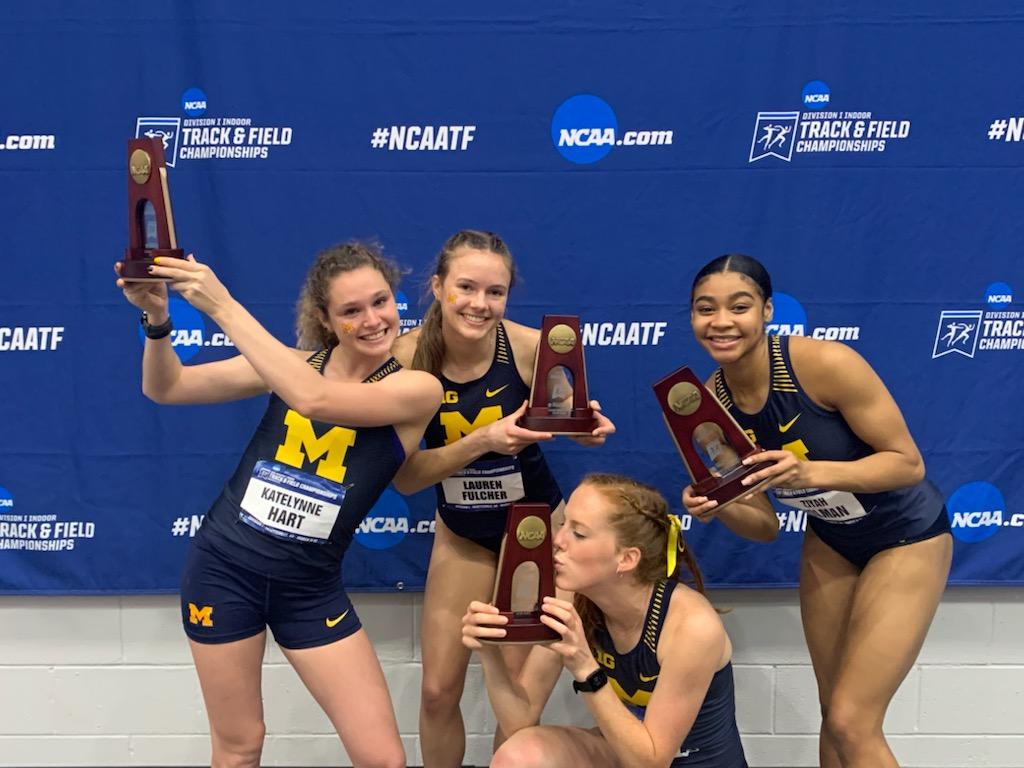 The legacy of distance medley relay success at the #NCAATF Indoor Championships continued for the Wolverine women on Friday as they wrapped up the winter track season with a 5th-place finish

STORY: myumi.ch/2Dg0e

#GoBlue