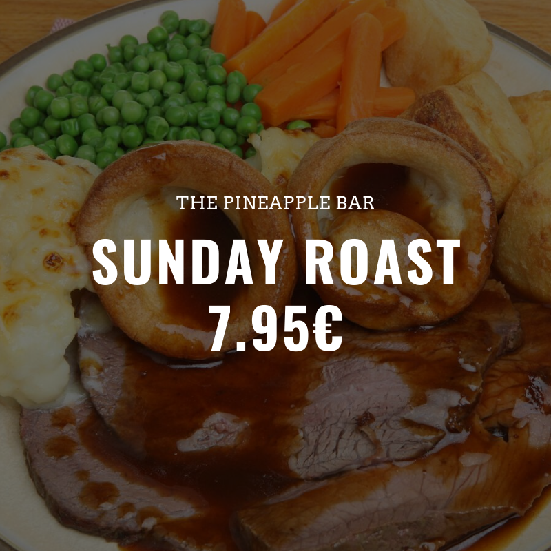 OasisParks's tweet photo. Come on down to The Pineapple Bar on Albir Oasis Park near #Benidorm for a fabulous Sunday roast 

#sundayroast #sundaydinner https://t.co/iOnRJhbjBL