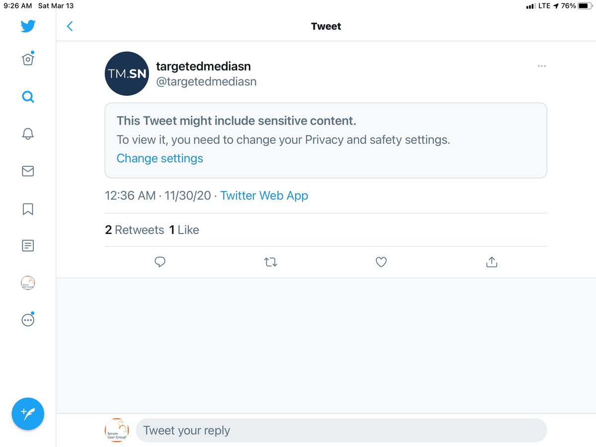 NYCScrum's tweet photo. @TwitterSupport Hi! We’d like to retweet the tweets regarding a diversity panel for our meetup we have coming up but the content is being flagged? I think this is an error. The settings on this NYCScrum account do not limit content. Can you help? TYIA! https://t.co/y5wO9WLLsj
