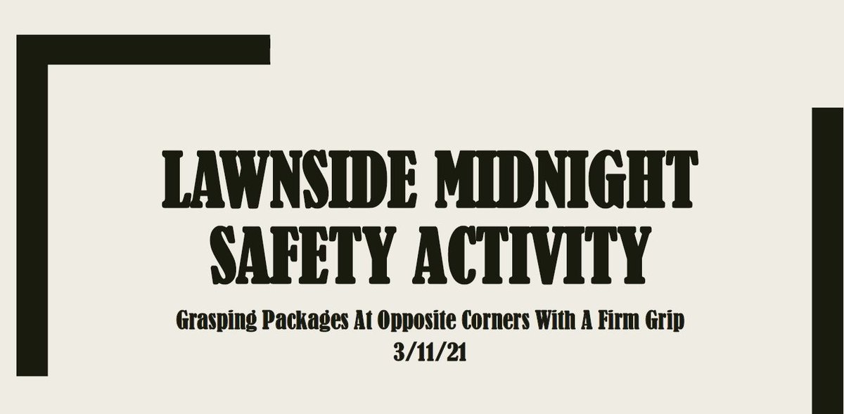ChesapeakeSafety (@chesapeakechsp) on Twitter photo Lawnside Midnight 8 Keys๐๏ธto Lifting and Lowering Guard Gate Activity....๐ฆ <a href="/joesavageups/">Joe Savage</a> @nick_iannacone2 <a href="/RDWillsUPS/">R.D. Williams</a> <a href="/GiacomanAndrea/">Andrea Giacoman</a> Lawnside Midnight 8 Keys๐๏ธto Lifting and Lowering Guard Gate Activity....๐ฆ <a href="/joesavageups/">Joe Savage</a> @nick_iannacone2 <a href="/RDWillsUPS/">R.D. Williams</a> <a href="/GiacomanAndrea/">Andrea Giacoman</a>