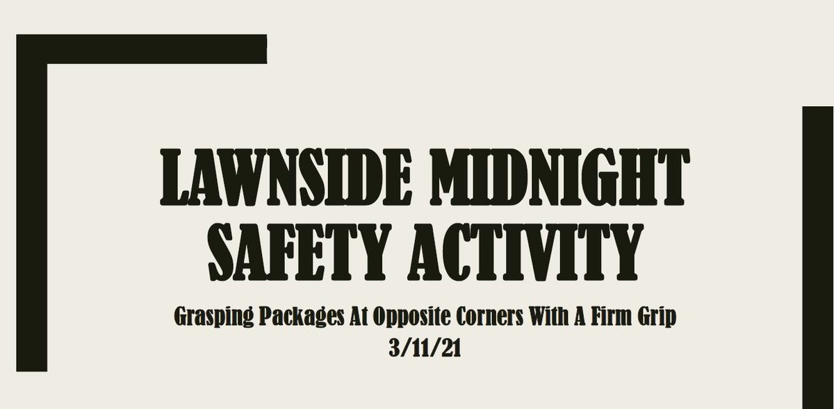 Lawnside Midnight 8 Keys🗝️to Lifting and Lowering Guard Gate Activity....📦 @joesavageups @nick_iannacone2 @RDWillsUPS @GiacomanAndrea