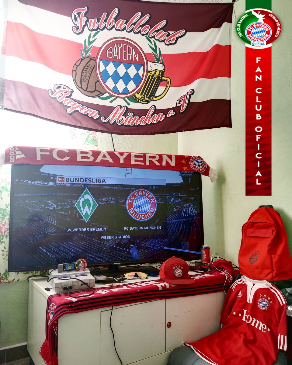 @christianelguea Saludos christian desde ciudad de México, de parte del Fanclub Bayern Ciudad de México ya más q listos para seguir la transmicion y tu narración para excelente juego. #futbolporsky

#miasanmia #miasancdmx #bayernmunich #bayernciudaddemexico ❤️🤍🇲🇽🇩🇪⚽👊🏻🏆😉