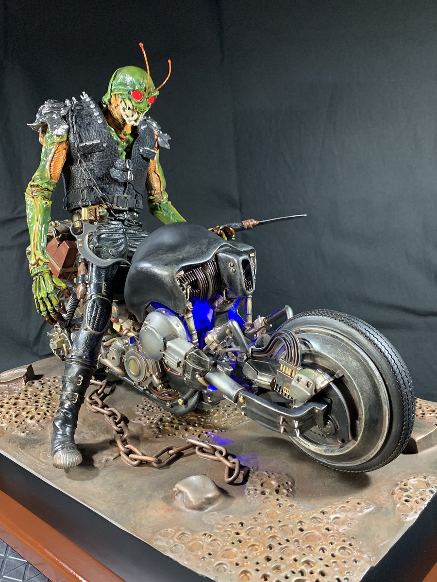 こんばんは?！ フューチャーモデルズ 韮沢靖氏 原型製作 ローガスト 