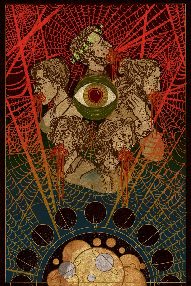 headfullopuddin's tweet photo. //Mag 197 #MagnusPod #themagnusarchives #TMA #rustyquill 

“And then, we took his voice.

We...used [it] to weave a web which cast itself beyond our universe. 

So that when the Fears heard that voice, and came in their terrible glory, they might then travel out along it.” https://t.co/DwxPWoZocX