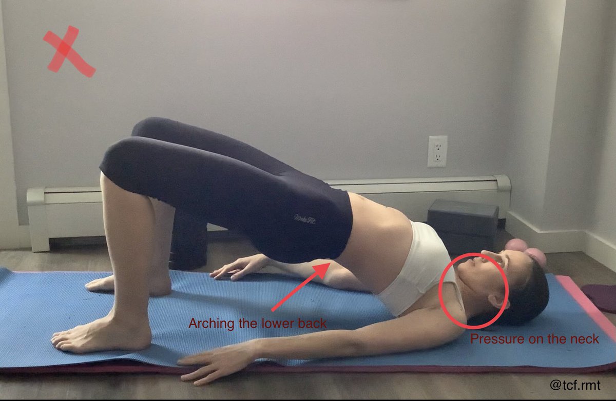 thais_rmt's tweet photo. Common Misconceptions of the Bridge pose #pilates #pilatescanada #whatnottodo &amp; #whattodo  #pilatesinstructor #canmore #canmorepilates #remedialexercise #gluteworkout https://t.co/DN7XlvMroO