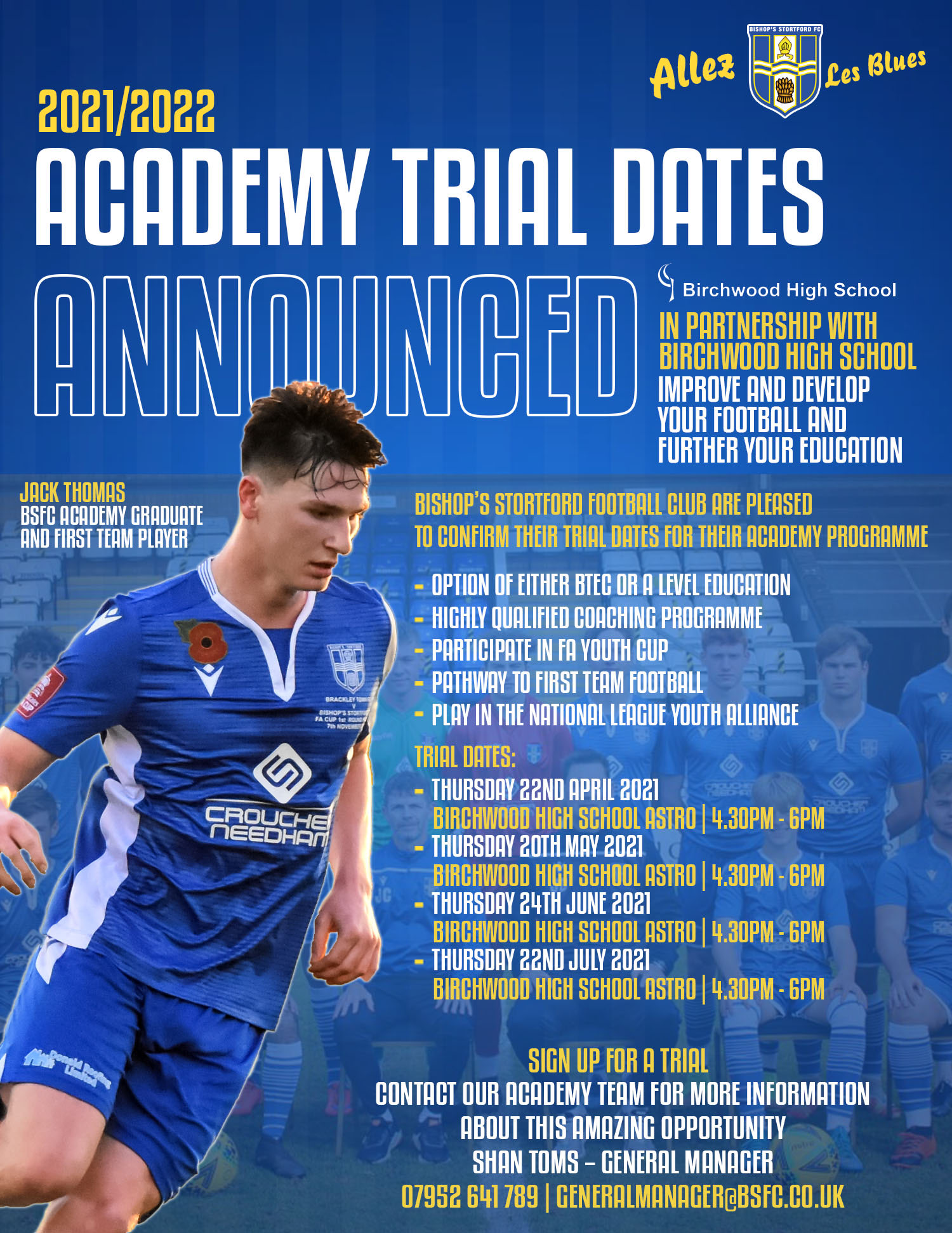 Football Trials In Canada