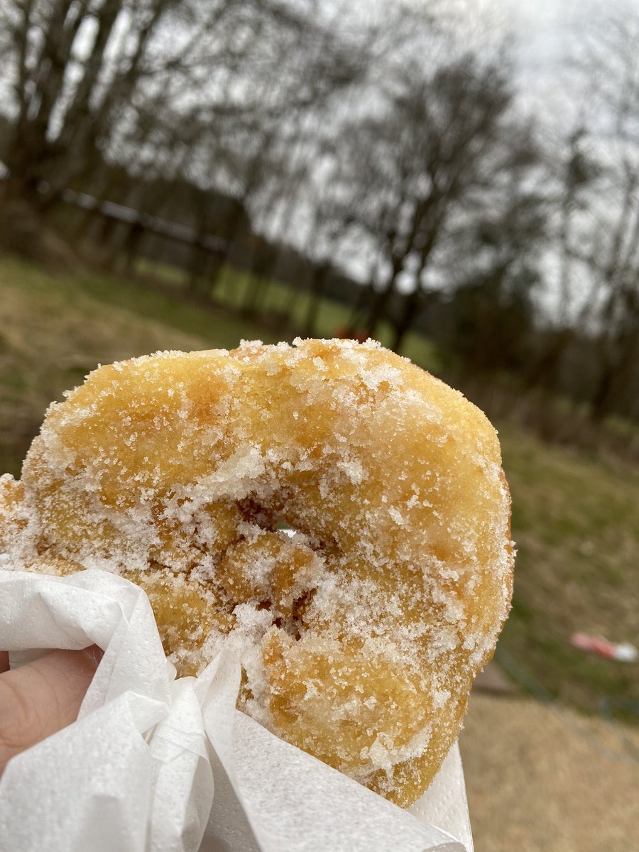 ZazzG4's tweet photo. Hot doughnuts in a park, with a loved one. Canโt beat it โค๏ธ #thegoodthings #staypositive https://t.co/6CfFGZMXZf