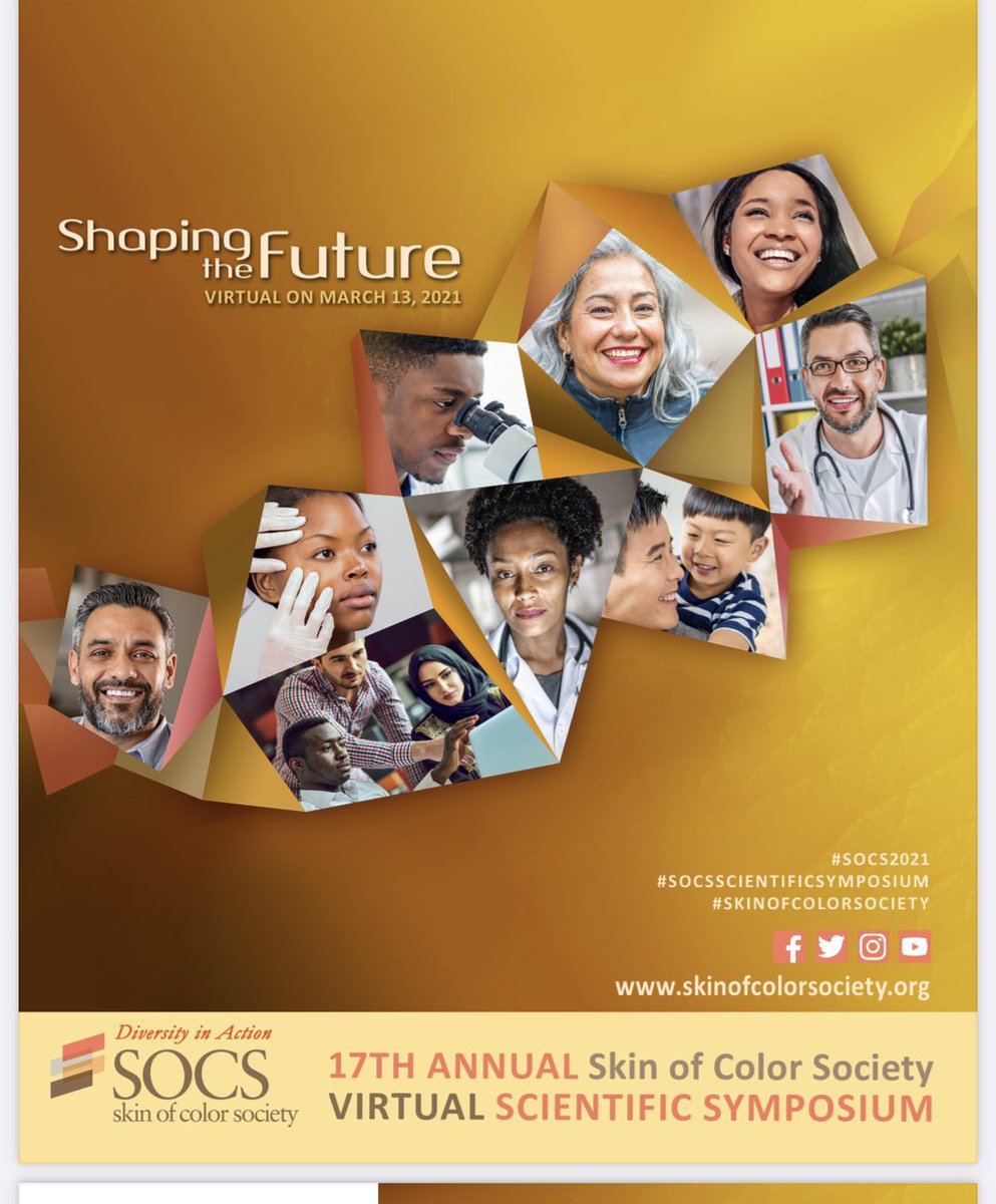 Happening today  🤩#skinofcolorsociety #SOCS2021