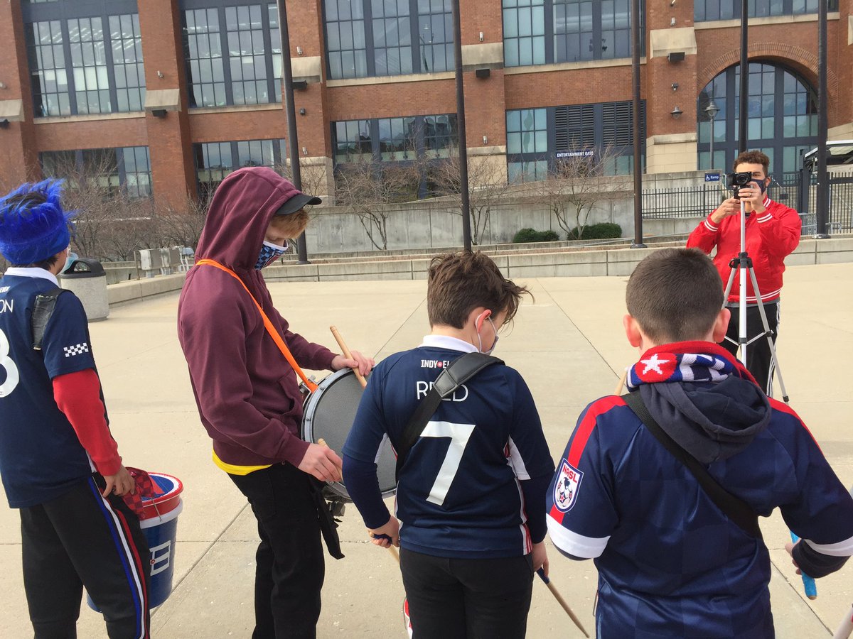 Filming with <a href="/wakefieldreport/">Chris Wakefield</a> this morning. The kids are alright. 
#youbelonghere
#indyforever