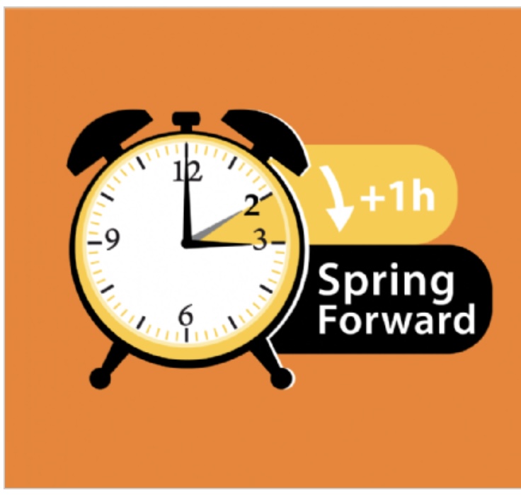 jmroil's tweet photo. Daylight Savings Time begins Sunday morning at 2:00am.  Spring forward—Be sure to set your clocks forward one hour! It’s also a great time to change smoke detector batteries. https://t.co/EuxSL4E3vB