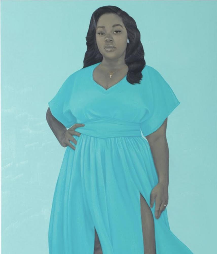 HillaryClinton's tweet image. Breonna Taylor’s life mattered. #JusticeForBreonna

Portrait by Amy Sherald