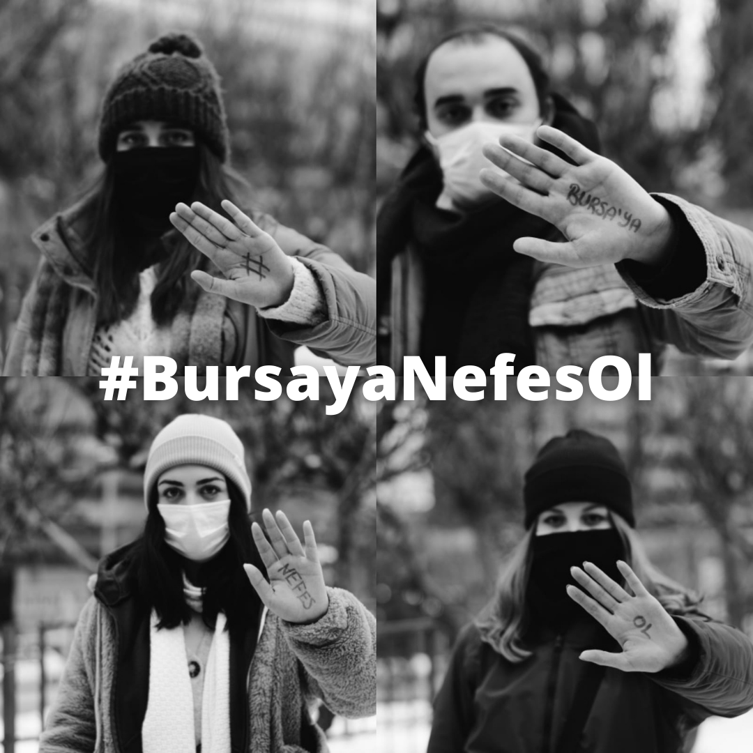 bursatemizhava's tweet photo. “Pandemi birgün bitecek ama hava kirliliği böyle devam ederse bu maskeleri asla çıkartamayacağız. Temiz hava, sadece isteğimiz bu!” #BursayaNefesOl'mak için harekete geç, gökkuşağının altında buluşalım🌼🌳
🔗:https://t.co/r6yPQDEftD
📷:@efyildizx https://t.co/1CHLP1QWke