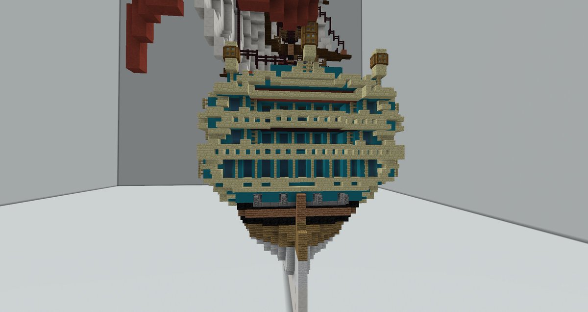 KmiseN_'s tweet image. HMS Royal George 1788 ⚓⛵
Built on @AliquamCreative 
#minecraft建築コミュ 
#Minecraft