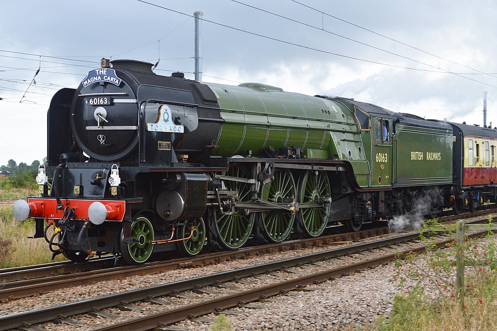 RailwayPodcast's tweet photo. NEXT EPISODE: KETTLES!
We're going to be discussing kettles so reply to this with your favourite kettle and why!

Photo: Alan Wilson from Stilton, Peterborough, Cambs, UK, CC BY-SA 2.0 <https://t.co/tuljRzyQ4j>, via Wikimedia Commons https://t.co/KBRV9mKwp8