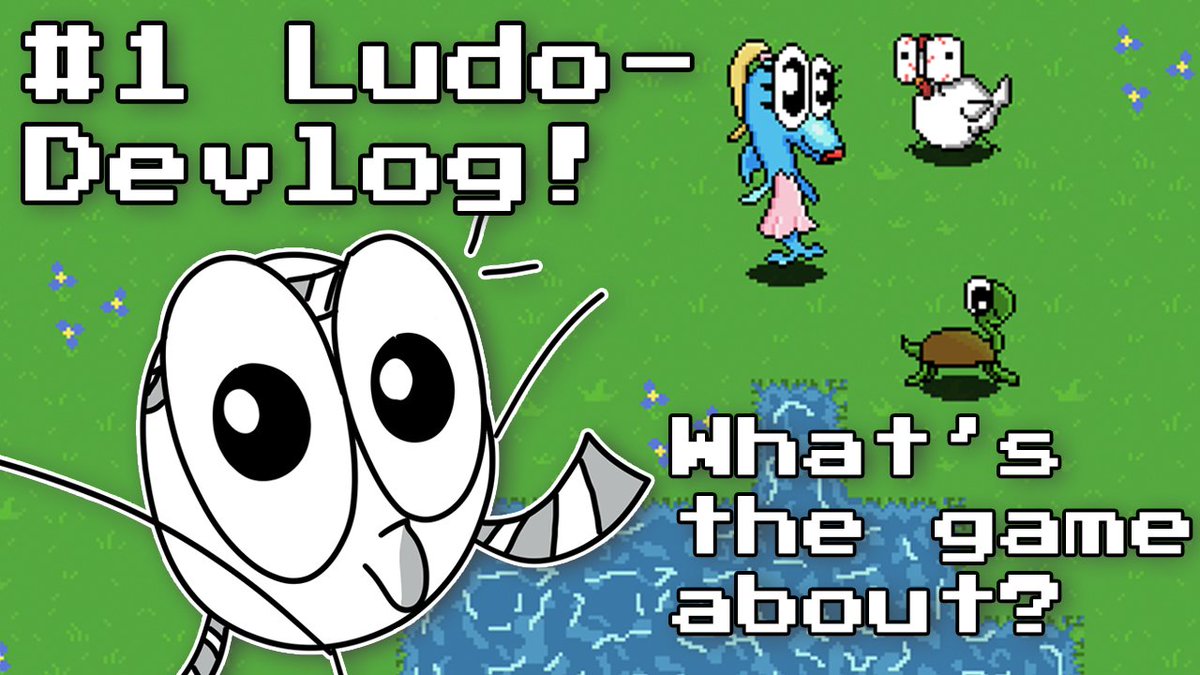 LudosGD's tweet photo. Why have #screenshotsaturday when you can have #videosaturday? Here's my first video devlog, where I talk about the "Project Dolphin" I'm working on!
β¬οΈLink for the video in thread!!β¬οΈ #gamedev https://t.co/R2G5K872IH