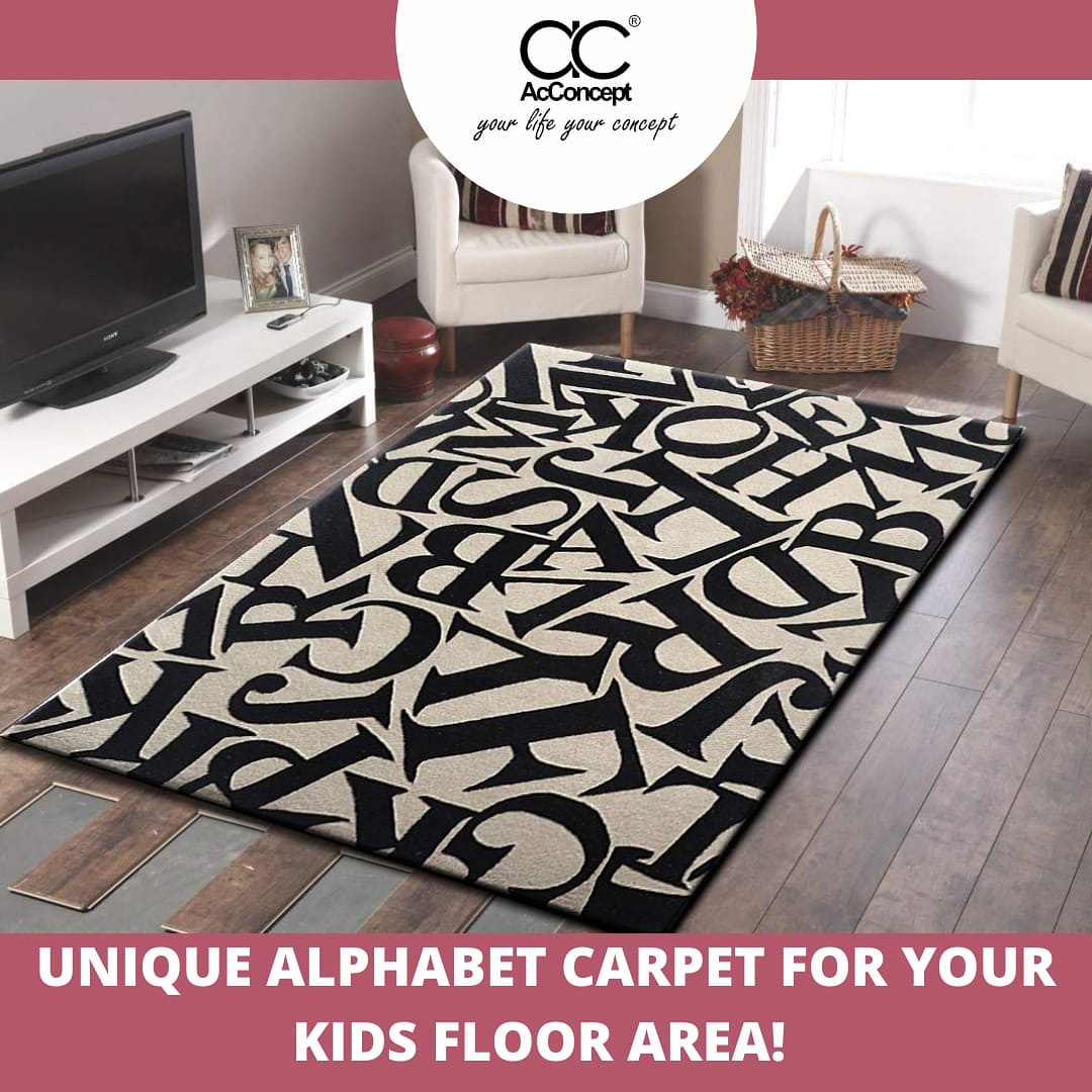 acconceptindia's tweet photo. Unique alphabet carpet for your kids floor area! 
Order Now: https://t.co/9tE8ogm4jt
Follow us @acconceptcarpets_official 
.
.
#kidscarpet #wallhanging #carpet #beautifulfloral #acconcept #homedecor #carpet #decorroom #carpetdesign #carpetshop #interiordesign #luxuryinteriors https://t.co/70S4tRLYXx