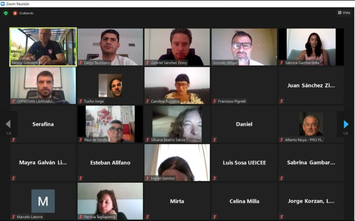 Gran mesa educativa de los sábados junto a <a href="/Nestorgrindetti/">Néstor Grindetti</a> <a href="/gonzapeluso/">Gonzalo Peluso</a> y <a href="/gzinny/">Gabriel Sánchez Zinny</a> charlando de la presencialidad en las escuelas y del escenario político de este 2021. #MED2021