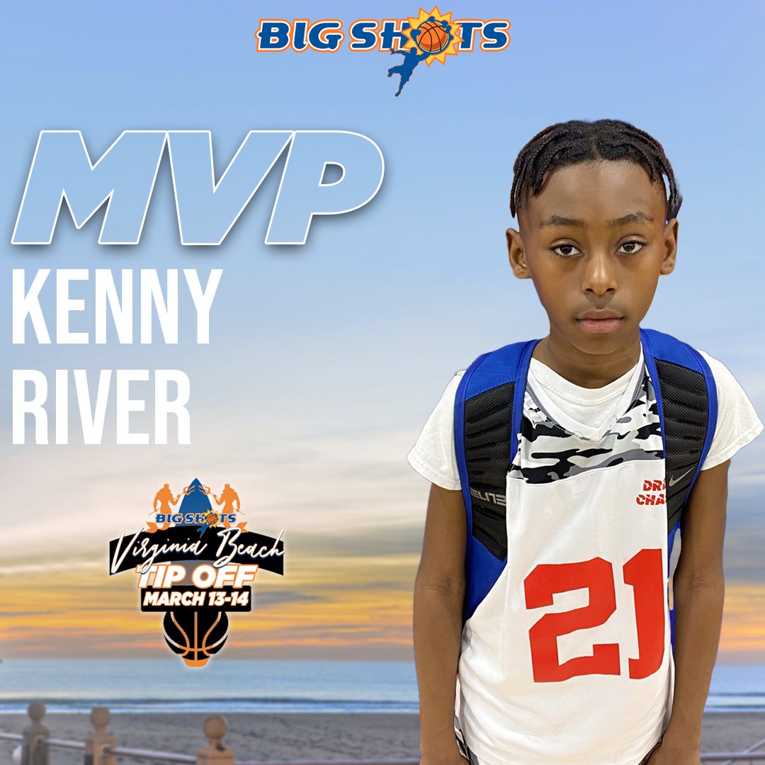 MVP goes to Kenny River with 15 points for DreamChasers United! #BIGSHOTS #VABeach