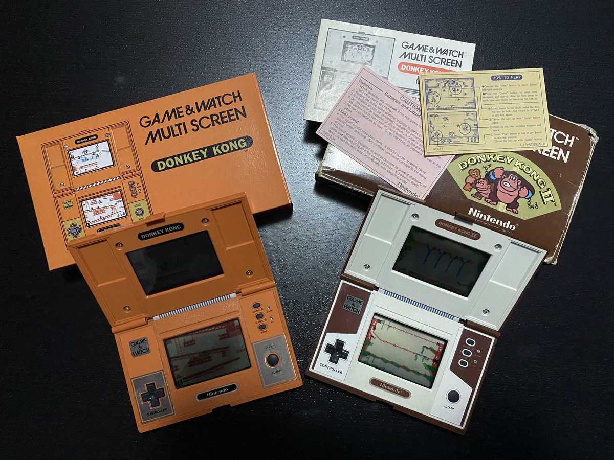 SirArturo3's tweet photo. Apetecen unos Donkey Kong?
#retrogames #retrogaming #GameNWatch #Nintendo #DonkeyKong #DonkeyKong2 #Mario #Pauline #DKJunior https://t.co/Y5wgeTgFdi