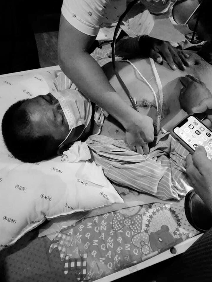 MilkTeaMM_MTAM's tweet photo. Tw//dead body ! Twante📍Terrorists have Killed 3 people on Mar 13. Now,They raided Twante Hospital &amp; now robbed dead bodies at 9:00PM.There're also many injured &amp; heard one more died.Terrorists even stoling Dead Bodies. TOWARDS FEDERAL UNION

#WhatsHappeningInMyanmar
#Mar13Coup https://t.co/coEbPL9Ciy