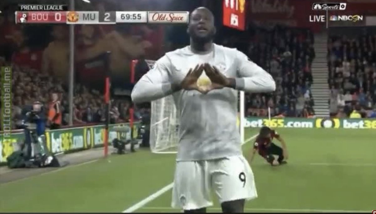  @RomeluLukaku9 Lukaku again , “oh I know what to do for my celebration , let me hold up blatant Illuminati symbolism cus I know the sheep won’t notice” it’s in your face , they sell their souls to reach the level of fame , and you wonder why they get paid so much .. look it up 