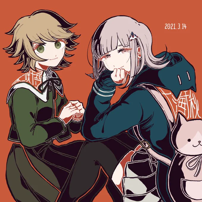 おめでとう!!??✨✨ 
#不二咲千尋生誕祭2021 
#七海千秋生誕祭2021 