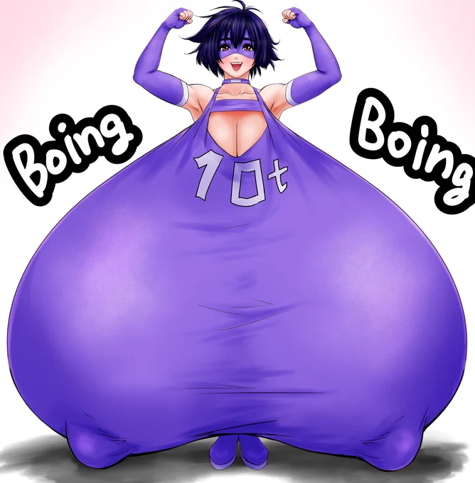 pixivリクエスト納品しました!ご依頼ありがとうございました!!MAXな超乳差分も描いてみました。裸差分はfanboxにて…! 
