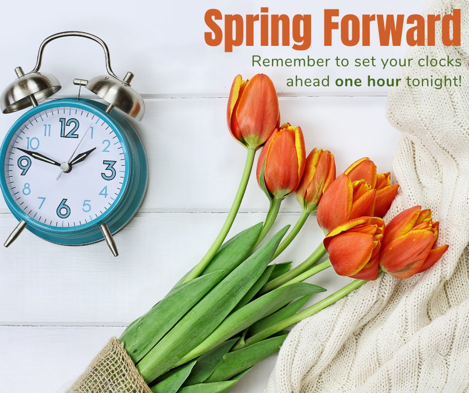 CapDisDigital's tweet image. Don't forget! Daylight Saving Time's Starts at 2 a.m. and that means we are one step closer to Spring!! Did you know Arizona and Hawaii doesn't participate in Daylight Saving Time?  #DaylightSavingTime #SpringForward #DaylightSaving