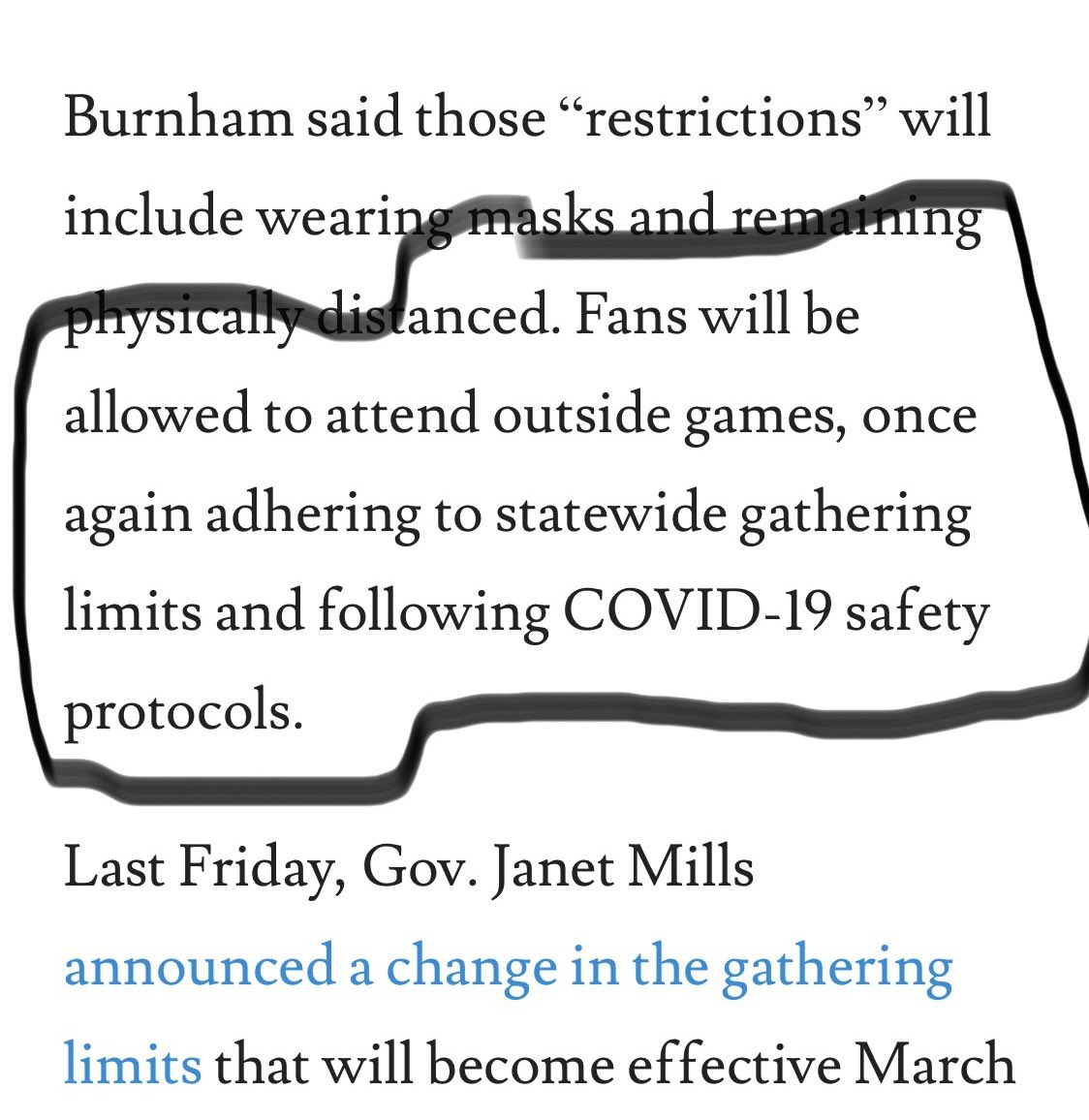 Yep, you read it correctly. PACK THE BARN FOR SPRING SPORTS #LFG